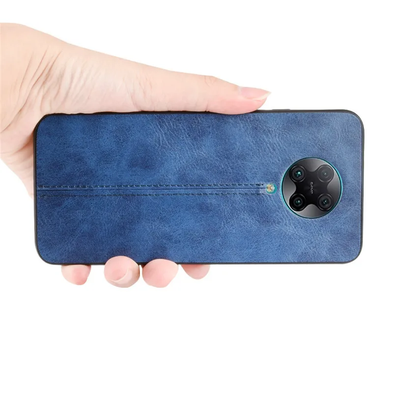 Pocophone f2 pro Чехол высшего качества винтажный облегающий Задний защитный чехол для