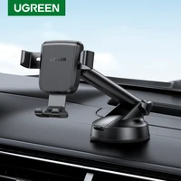 ugreen car holder stand for mobile phone gravity phone stand support holder for iphone 13 12 pro xiaomi car suction cup holder