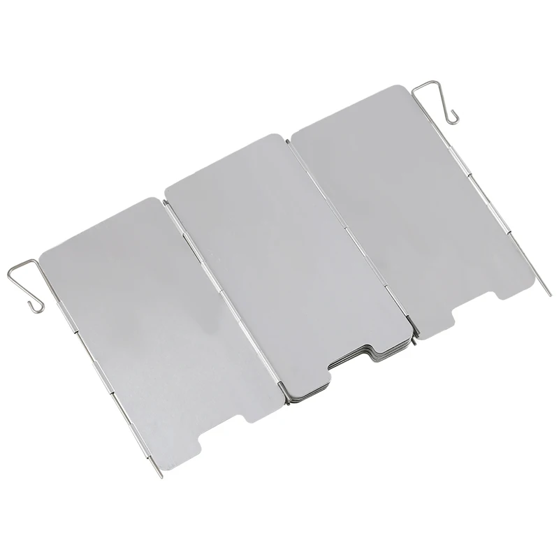 9 тарелок складной Открытый Кемпинг кухонная плита газовая ветровой Щит Экраны