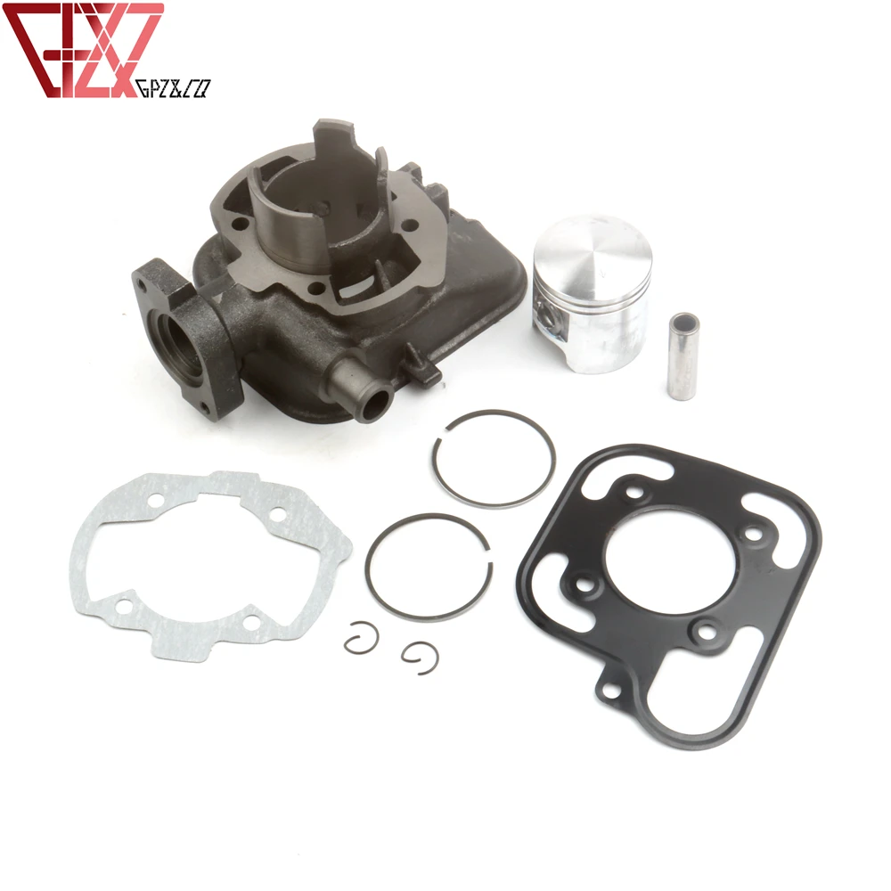 

70cc Big Bore Cylinder Kit & Cylinder Head for Peugeot Jetforce C-Tech 50 Ludix 2 Blaster Speedfight 3 50cc LC 47mm/12mm