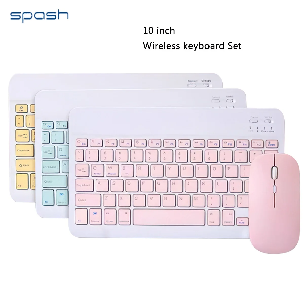 Беспроводная Bluetooth-клавиатура и мышь 10 дюймов | Компьютеры офис