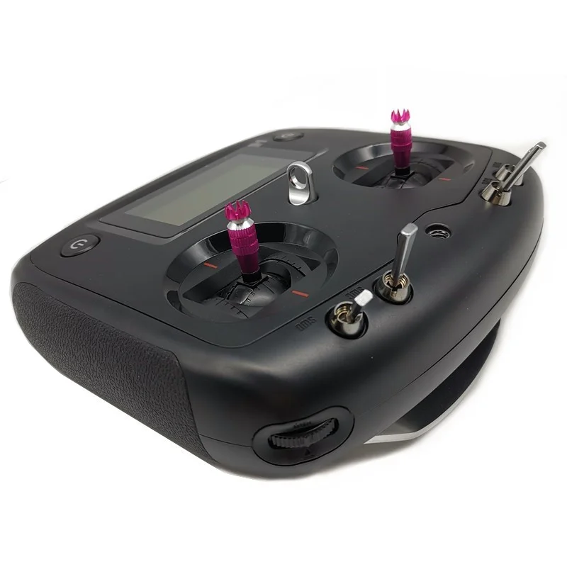 FLYSKY-transmisor de acelerador para avi&oacute;n teledirigido, dispositivo de transmisi&oacute;n de 2,4G, 10 canales, AFHDS, 2A, con receptor A8S, IA6B, iA10B, Dron de carreras con visi&oacute;n en primera persona, FS-i6S I6S-2