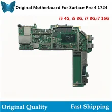 Original Logicboard  for Microsoft Surface Pro 4 1724 Main board X911788-008   i5 4G  I7 16G I7 8G tested well