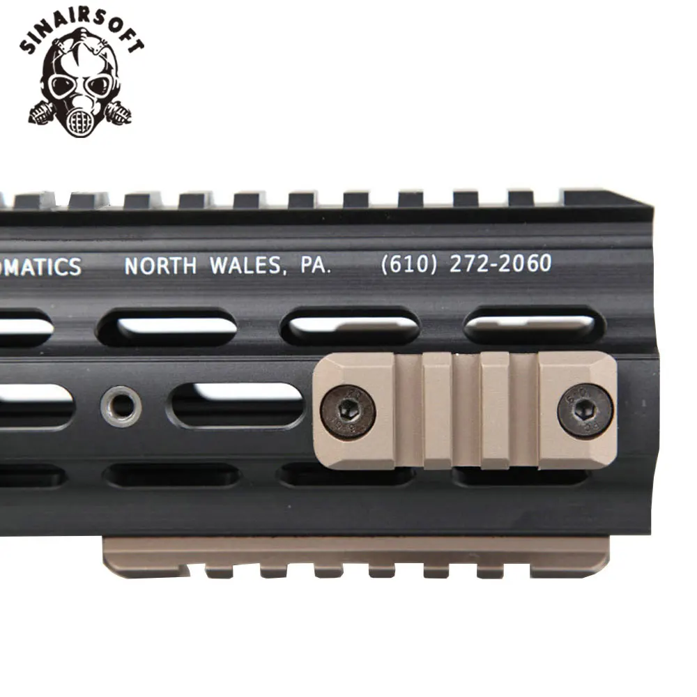 

Emersongear Modular Rails For Geissele Style SMR (Super Modular Rail)/HK416 Rail ( 2x3 Slot / 1x7 Slot ) Scope Mount Base BD4148