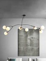 nordic style lamps and lanterns modern minimalist art magic bean molecular lamp dining room chandelier living room lamp