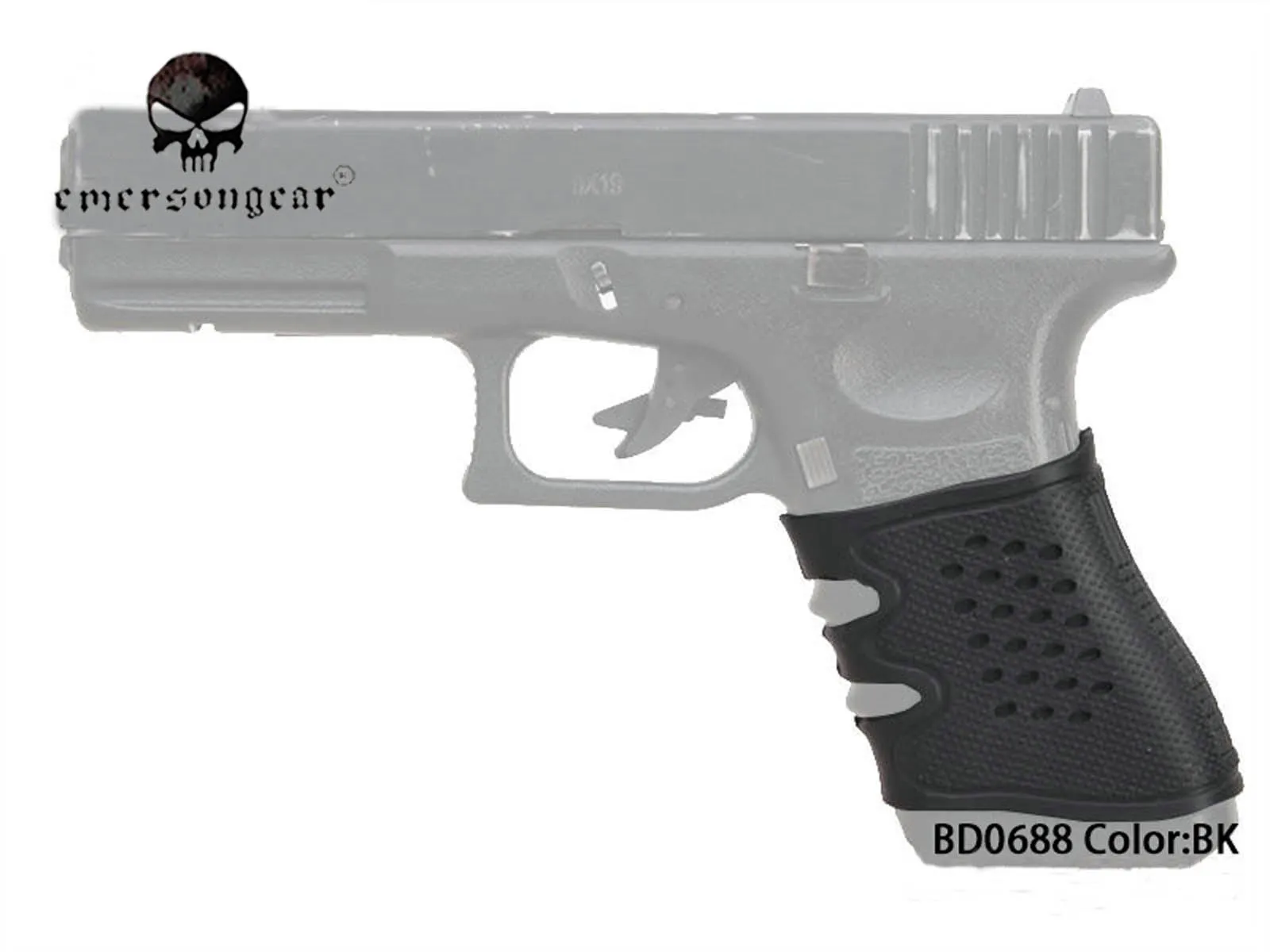EMERSON Тактический резиновая ручка перчатка для Glock 17 мм 19 20 21 22 23 25 31 32 34 35 37 38 BD0688|glove