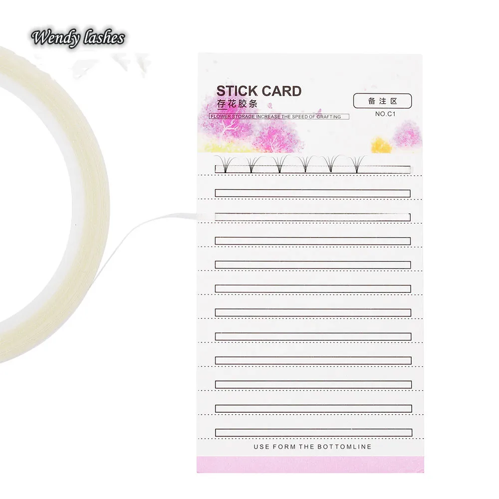 10 шт./пакет готовых объем вентиляторы ресницы карта памяти для наращивания