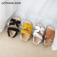kids shoes 2021 summer boys girls fashion beach sandals children retro flats soft sole solid brand hoop looptoddlers baby shoes