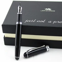new jinhao x750 deluxe black 18kgp fountain pen 18kgp medium nib fountain pen hot black