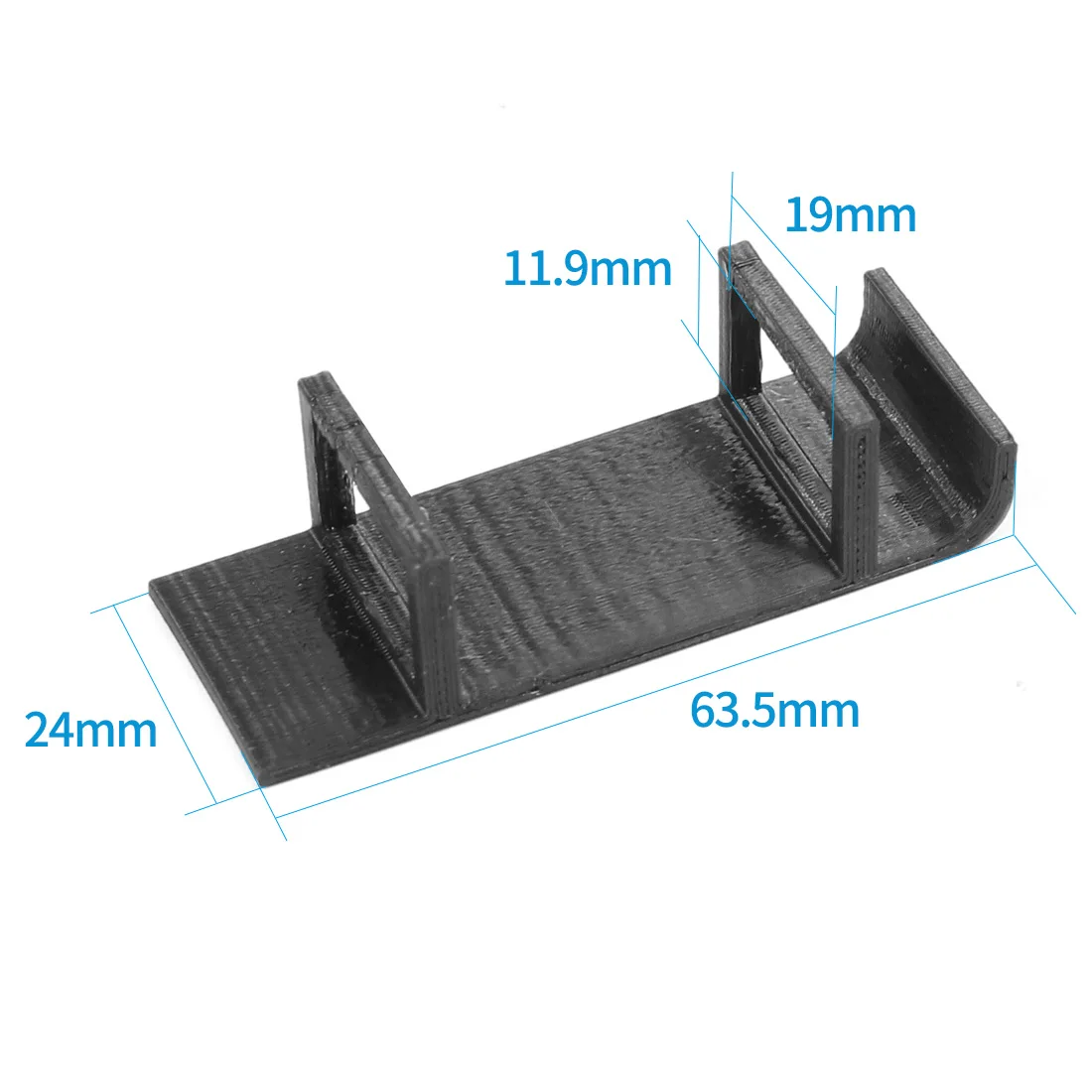 Защитный чехол для аккумулятора черный ТПУ 3d принт Happymodel Mobula7 HD Mobula 7 V3 FPV Racing