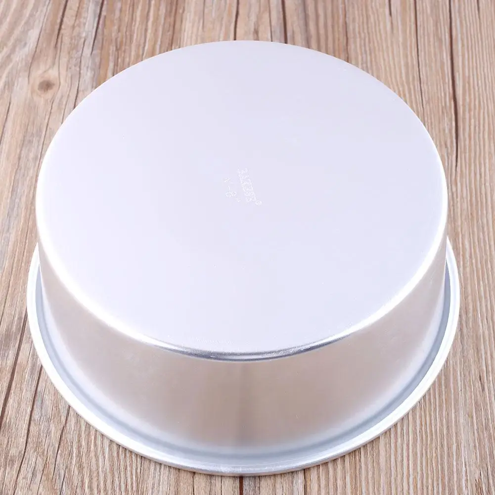 Фото 2/5/6/8 Inch Round Bakeware Cake Mold Tin Pan Bakeware Cake Pans for Kitchen Mould Tray Aluminum Alloy Non-Stick Baking Mould №5