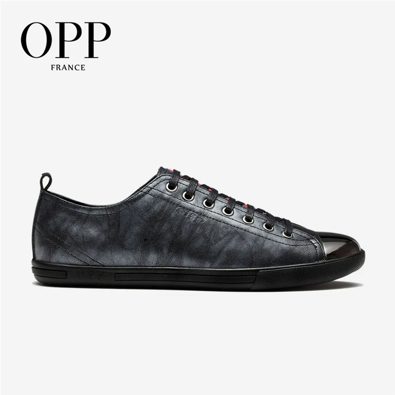 Туфли мужские из натуральной коровьей кожи на шнуровке | Обувь