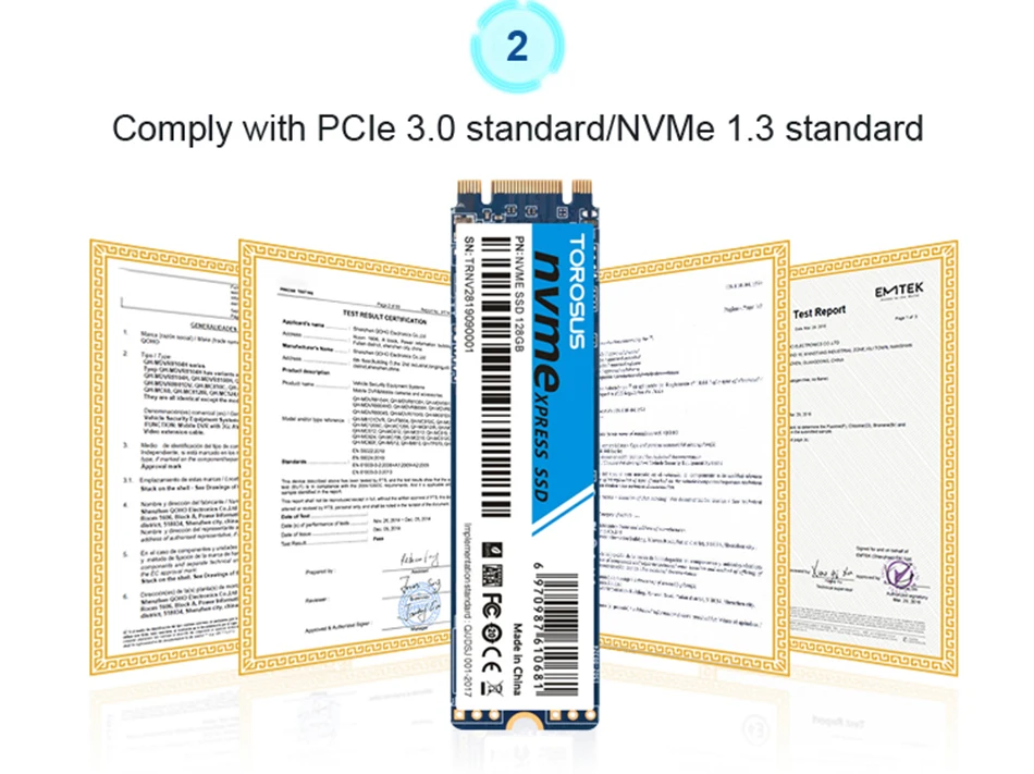 Torosus NVME SSD 128 ГБ 256 512 1 ТБ SSD m2 жесткий диск SSD PCIe внутренний жесткий диск M.2 2280 для настольного компьютера