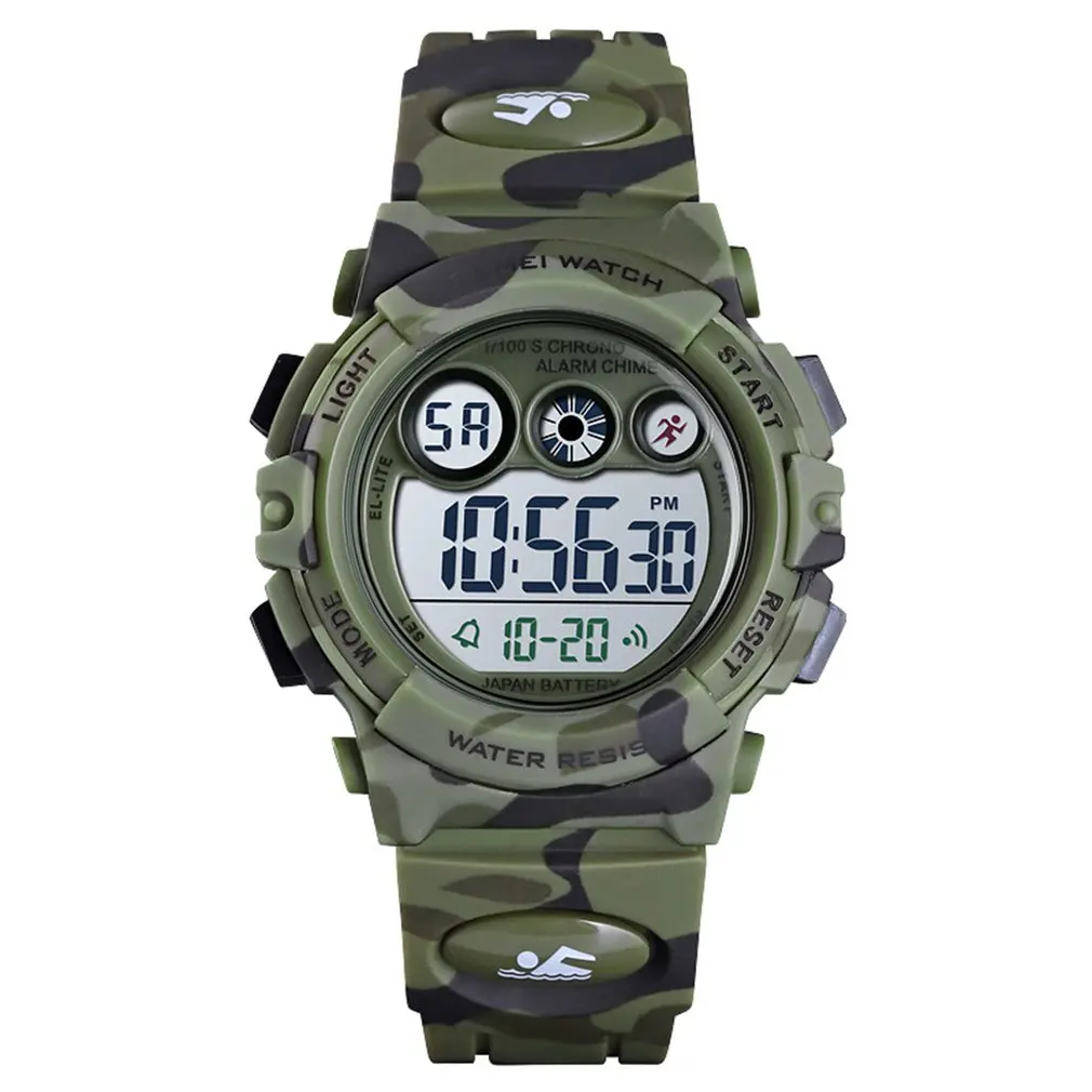 

Digital Sport Watches Outdoor Waterproof Watches With Alarm Stopwatch Calendar Wristwatch Electronic Watches