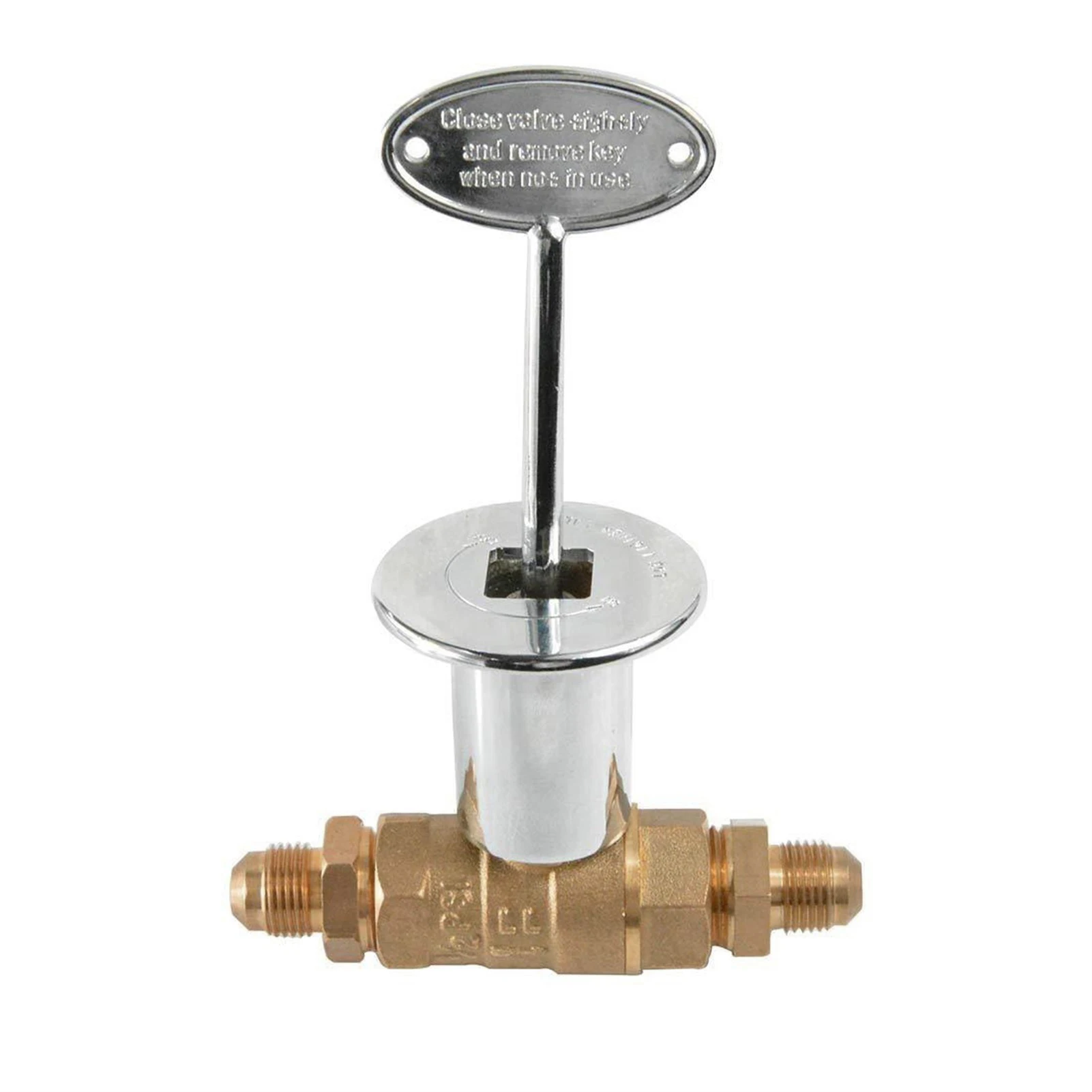 

Комплект ключей для прямого газового клапана 1/2 дюйма, комплект запорных клапанов для камина, включает 3-дюймовый ключ для камина, мужской ра...