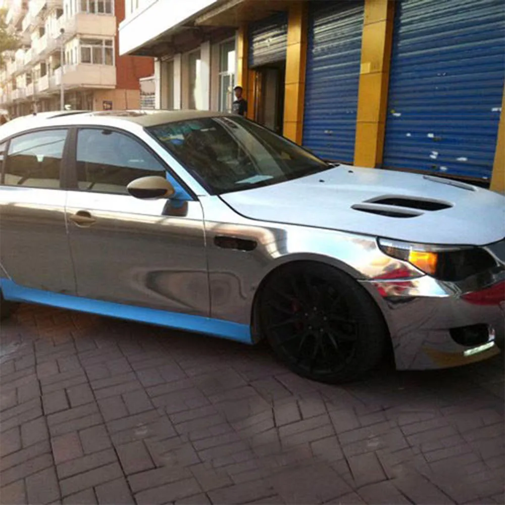 Новая Гальваническая серебряная пленка автомобиля боковое окно фольги