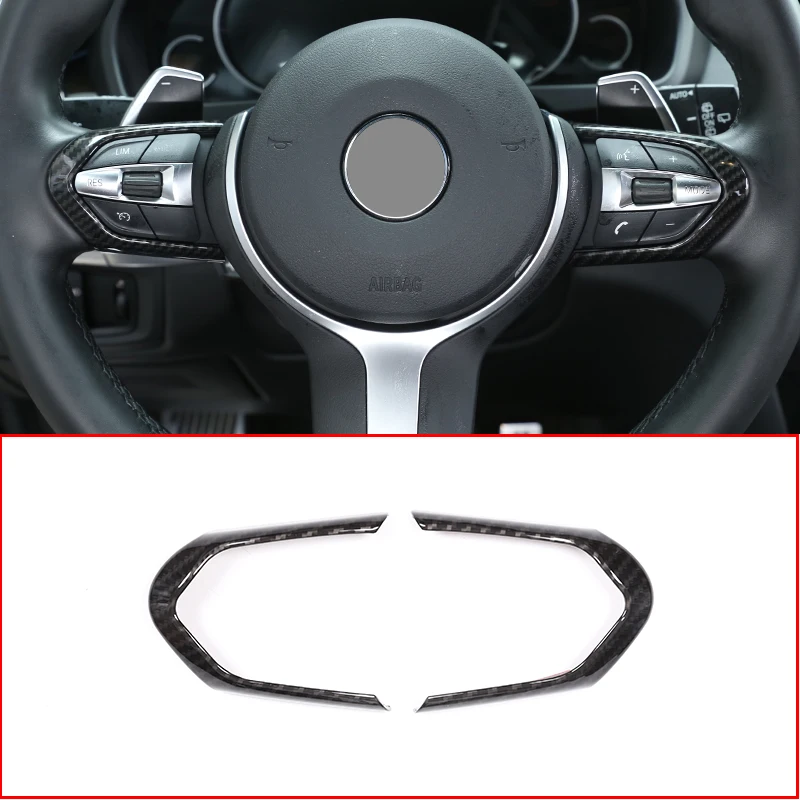 Углеродное волокно для BMW F20 F22 F21 F30 F32 F33 F36 F06 F12 F13 X5 F15 X6 F16 украшение рулевого колеса