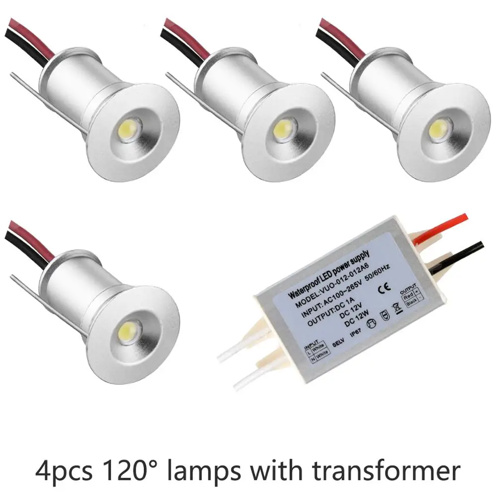 Миниатюрный светодиодный Светильник направленного света водонепроницаемый