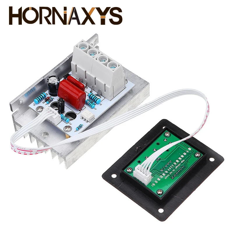 Цифровой регулятор напряжения SCR 10000 Вт переменный ток 220 В электронный скорости