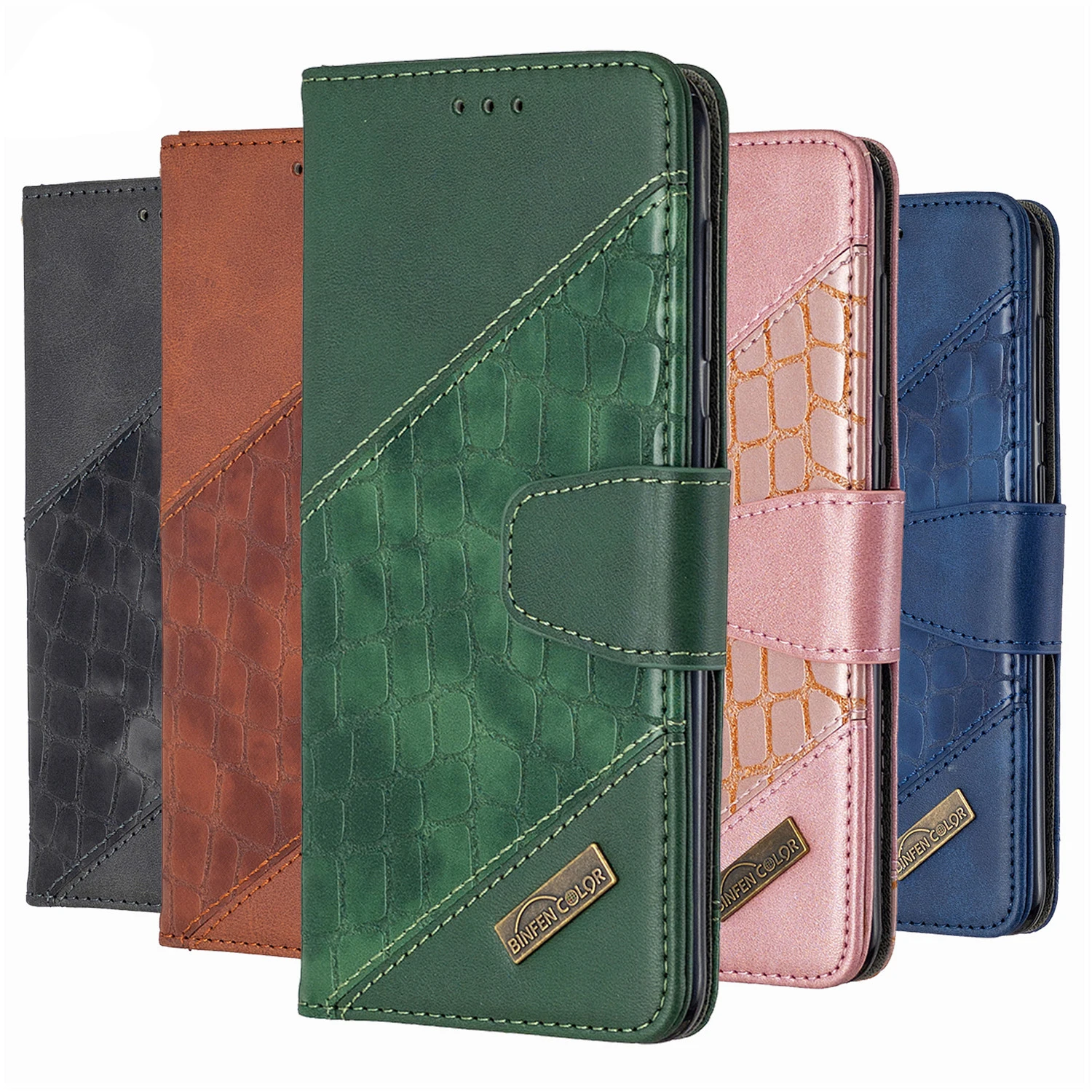 

Luxury Leather Wallet Phone Case For Xiaomi 11i POCO F3 M3 X3 NFC Mi 10T Lite Note 10 Pro Flip Card Slots Holder Stand Bag Cover