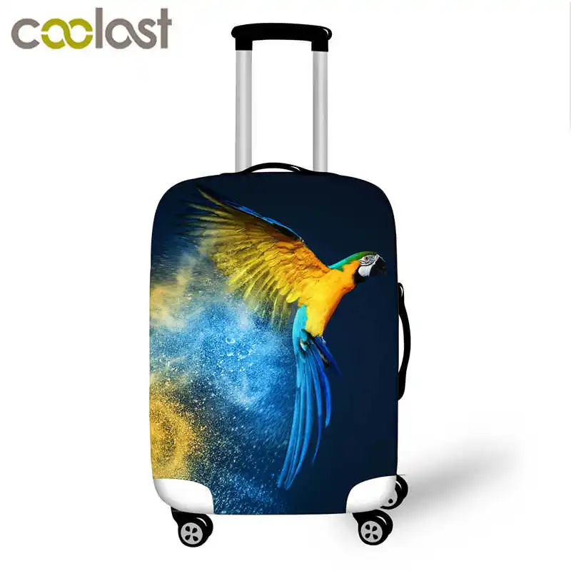 Подгоняйте свое изображение на чехле для чемодана Женская дорожная сумка защита