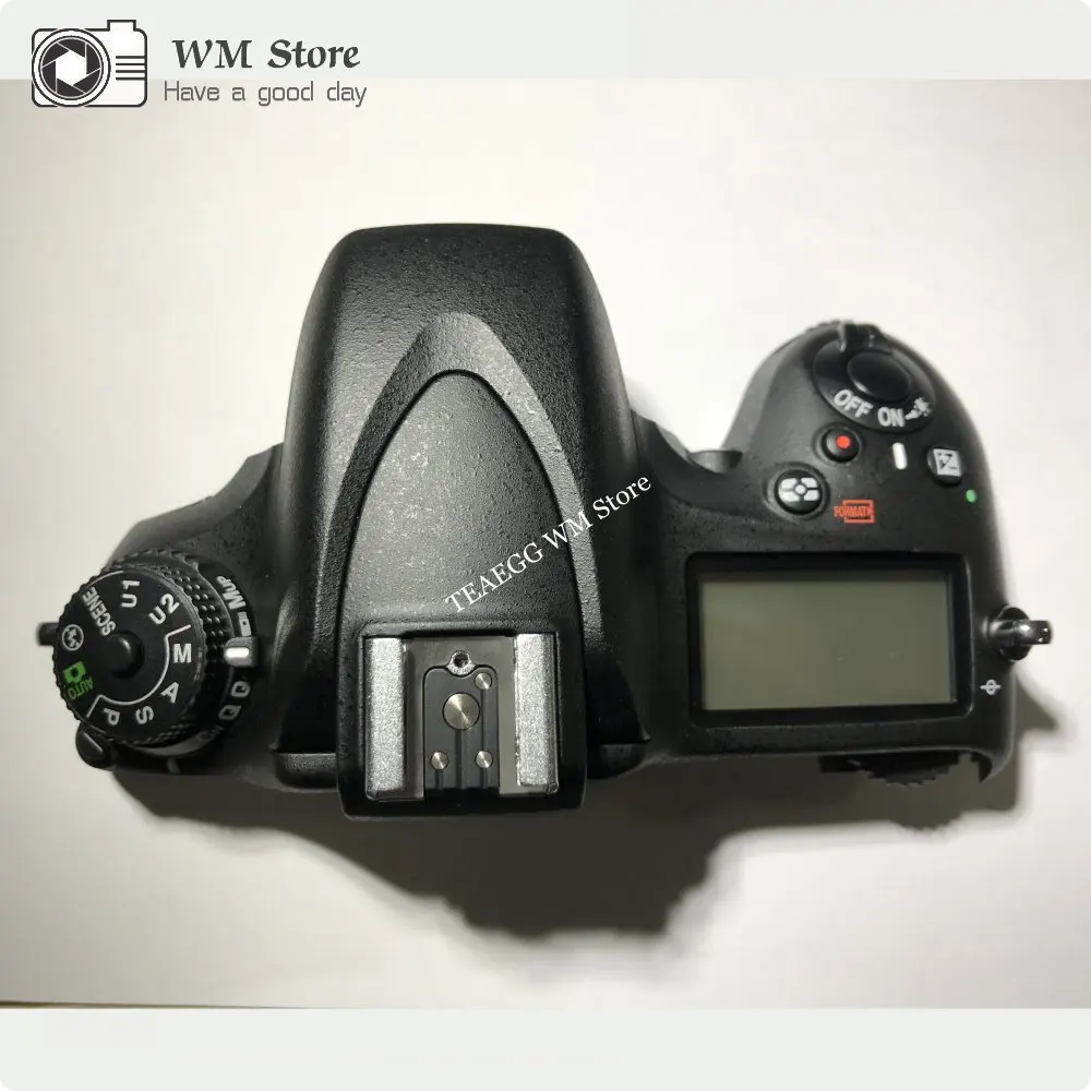 (Имеет царапины) для nikon D610 верхняя крышка чехол Корпус с флэш панелью кнопка ЖК
