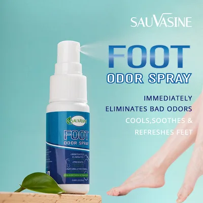 

20ml Foot Odor Spray Antibacterial Deodorant Powder Anti Itch Sweat Odor Feet Liquid Anti-fungi Spray Shoe Sock Feet Care