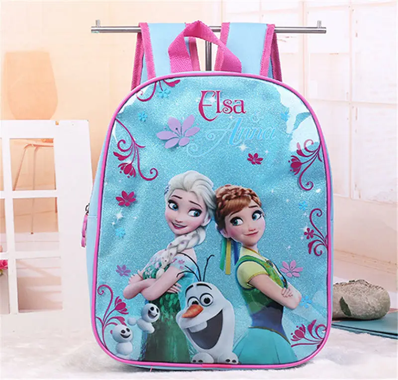 Disney cartoon princess Детский рюкзак сумка для детского сада мальчиков и девочек