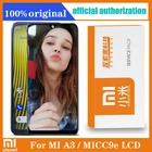 Оригинальный сменный ЖК-дисплей Super Amoled 6,088 дюйма с рамкой для XiaoMi Mi A3, экран CC9e, сенсорный дигитайзер, запчасти для ремонта