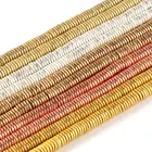 Натуральные матовые бусы из камня 3468 мм плоские круглые гематитовые бусины россыпью для самостоятельного изготовления ювелирных изделий Аксессуары для браслетов в форме диска 15 дюймов