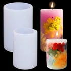 Ромб, колонная форма в виде свечи, силиконовая форма сделай сам, Ароматизированная свеча, мыло, рукоделие, подарок, изготовление смолы, литье воска, домашнее украшение