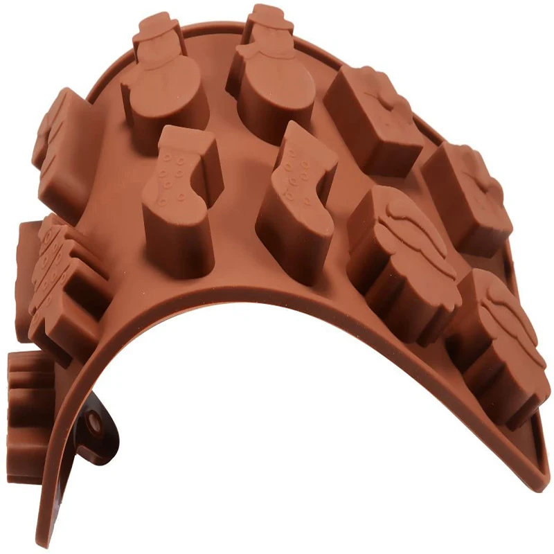 

New Silicone Chocolate Mold 6 Shapes Chocolate baking Tools Non-stick Silicone Cake Mold Jelly And Candy Mold 3D Mold DIY