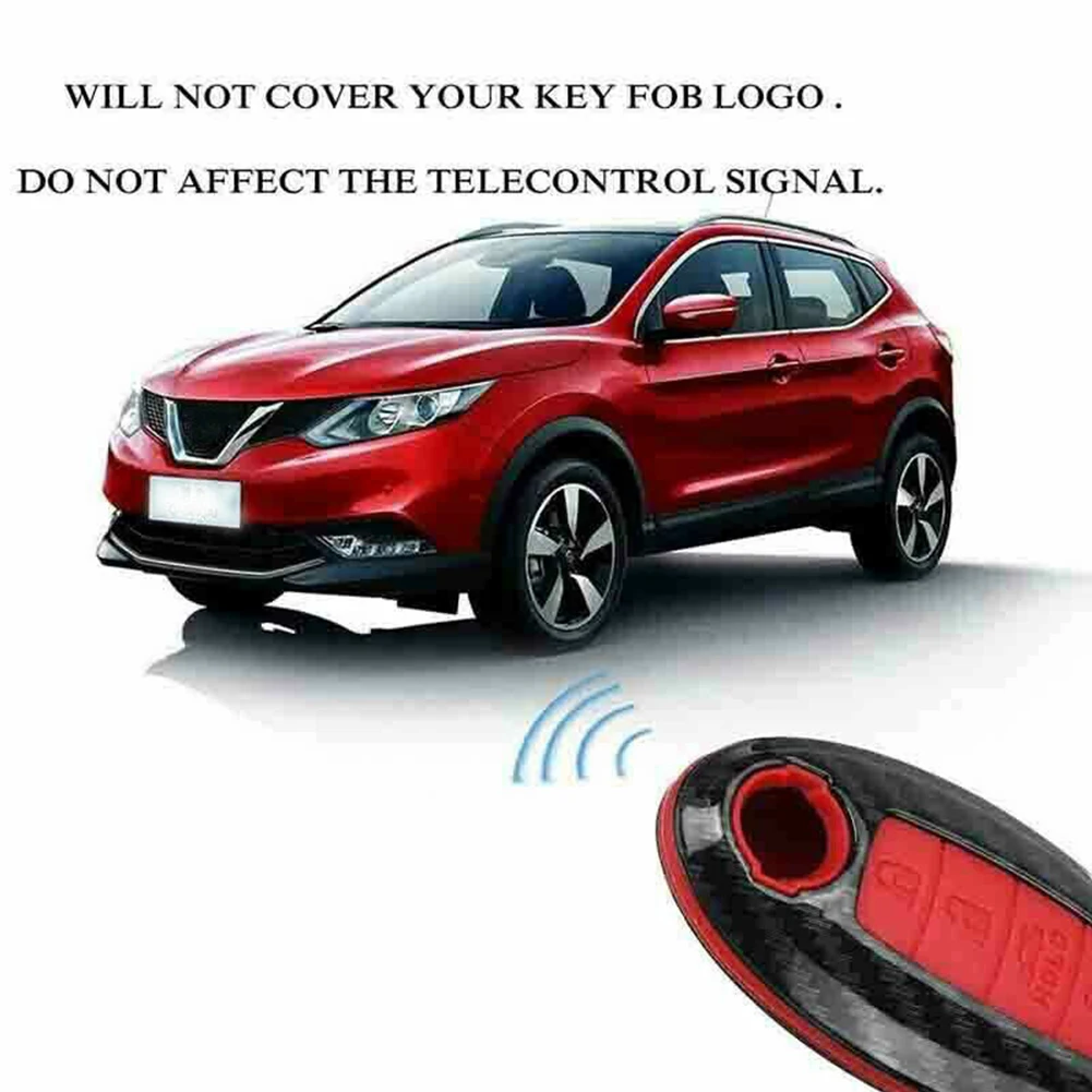 ABS Углеродные брелки автомобильный чехол для брелка с ключом Подходит Nissan Infiniti