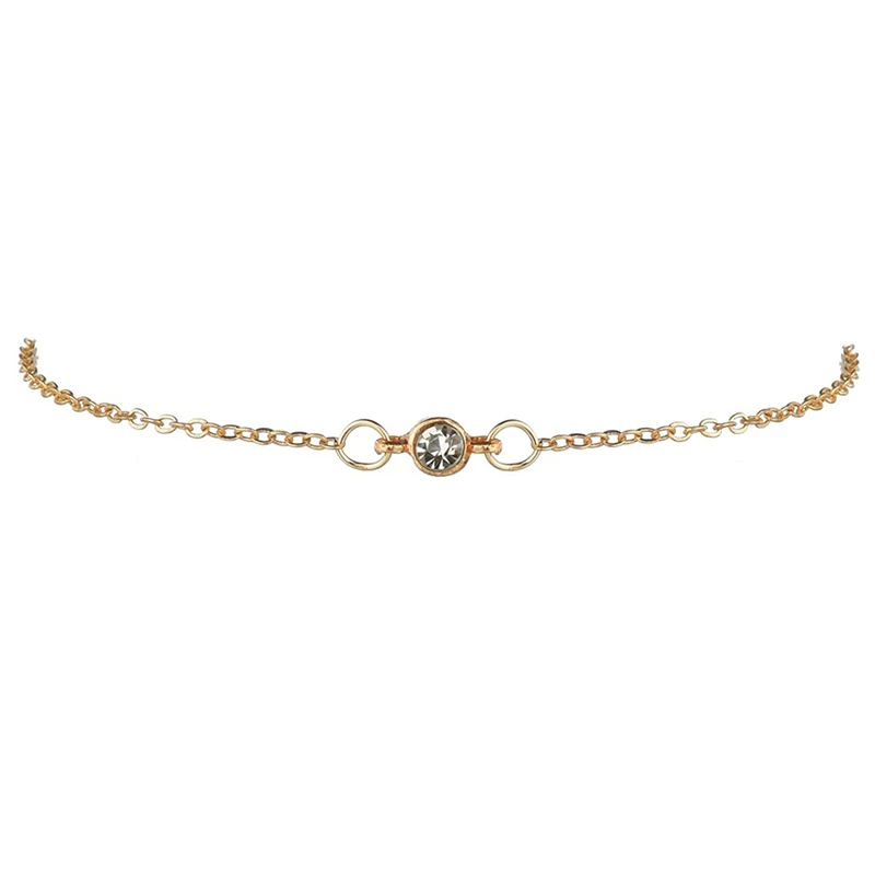 Стразы браслет набор из четырех частей женский модный в форме листа