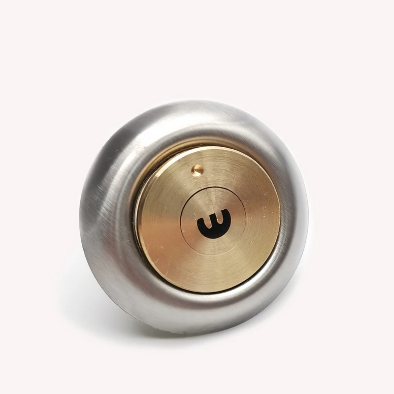 Цилиндр дверного замка медный с 6 поворотными кнопками | Обустройство дома