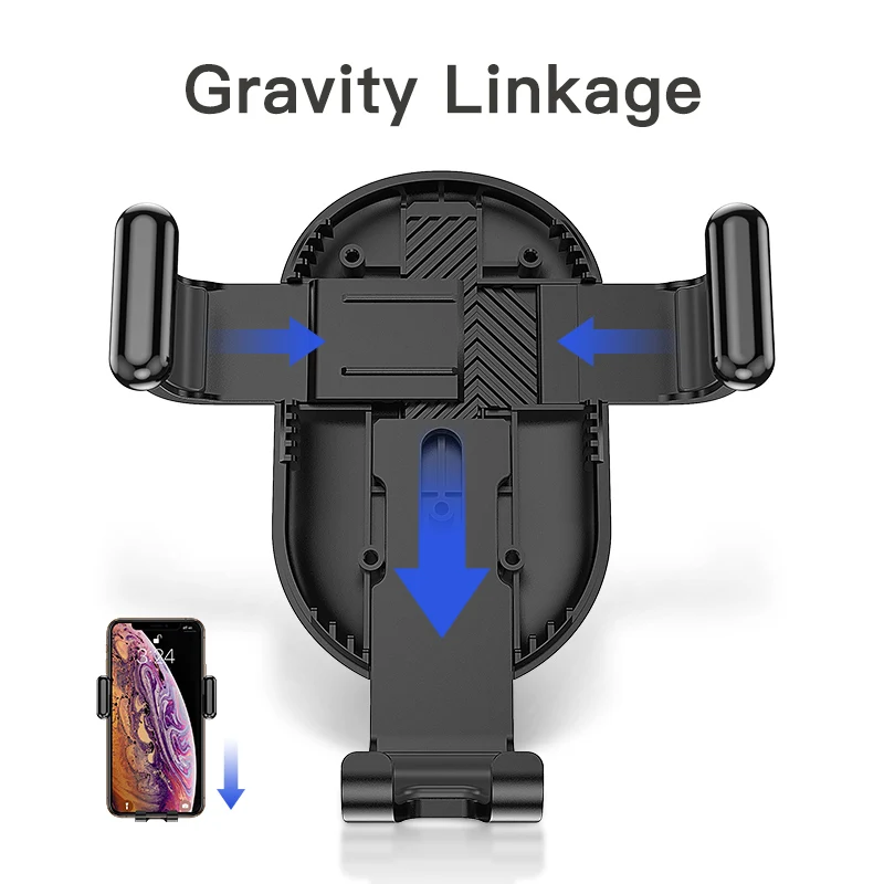 

Car Phone Holder Gravity Stand Mobile Support Holder in Car Phone Mount Holder Stand for iPhone Samsung Xiaomi