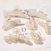 new fashion geometric multi style pearls large medium simple hairpin barrettes for women girls accessories headdress