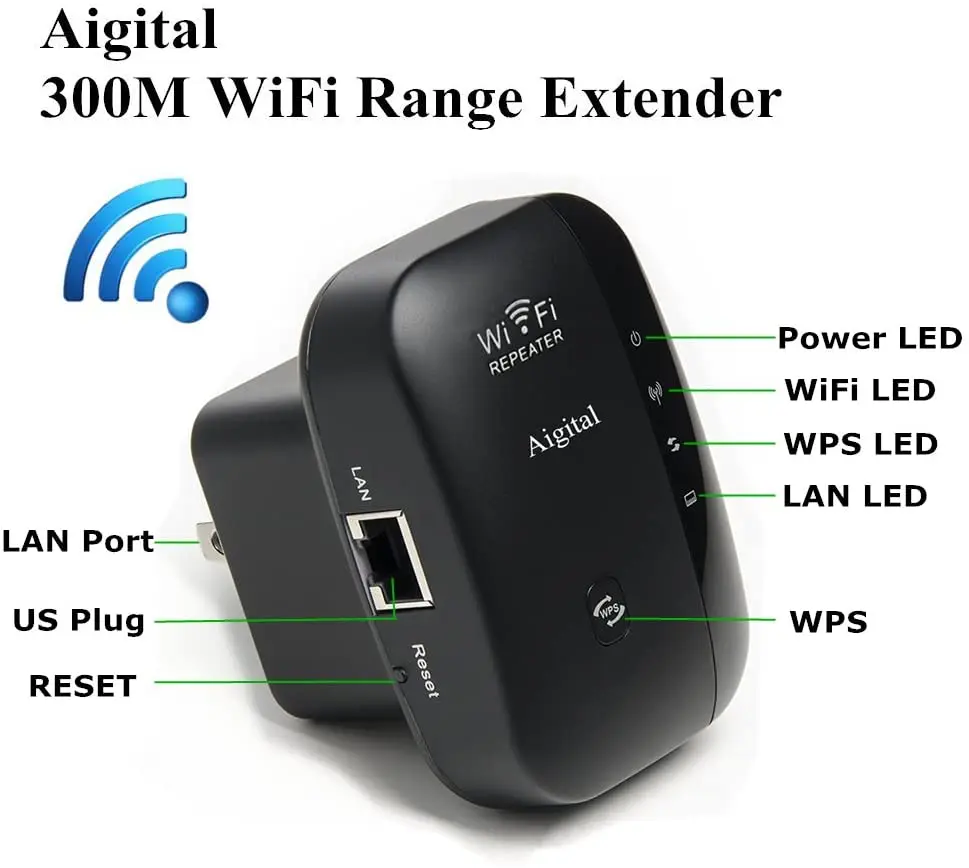 

Wifi Super & Integrated Compact To Booster Internet Amplifier Point Signal Designed Repeater Extender Range Wifi
