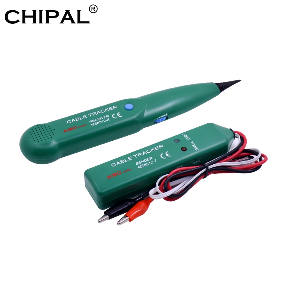CHIPAL AIMO MS6812 LAN тестер телефонный провод Tracer сетевой кабель трекер для UTP STP Cat5 Cat6 RJ45 RJ11 инструмент для поиска линии