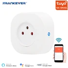 Смарт-розетка FrankEver Tuya 16 А с поддержкой Wi-Fi и голосовым управлением