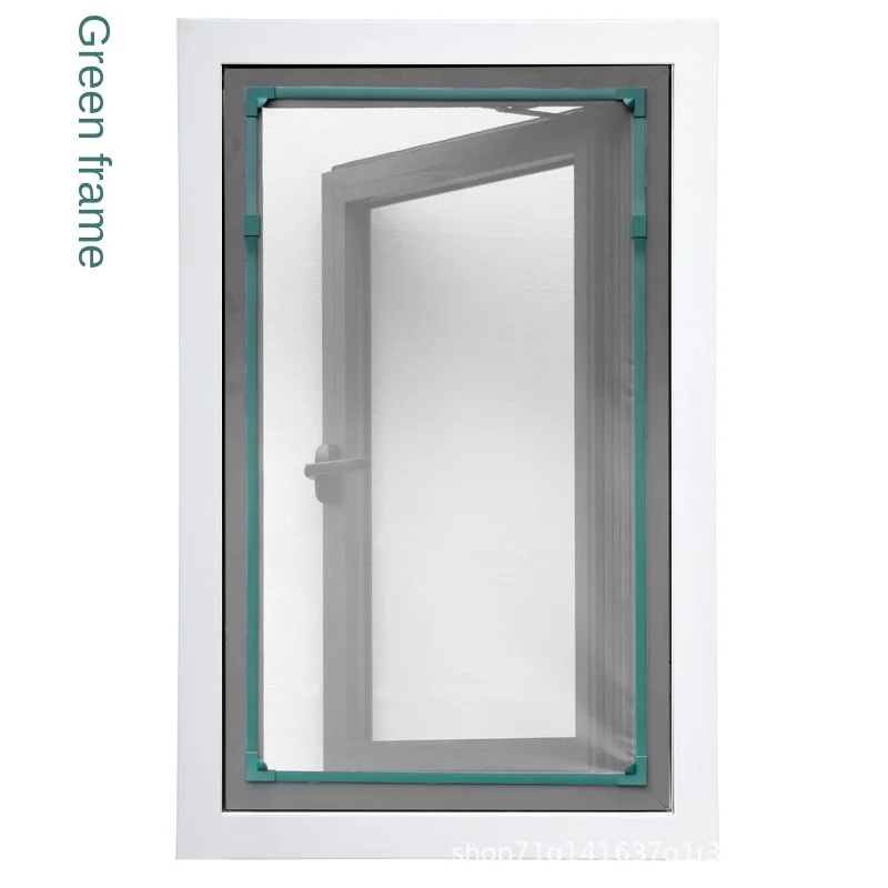 

Anti-Mosquito Bedroom Curtains in the Living Room for Kitchen Magnetic Self-Installing Window Net Odorless Polyester Encryption