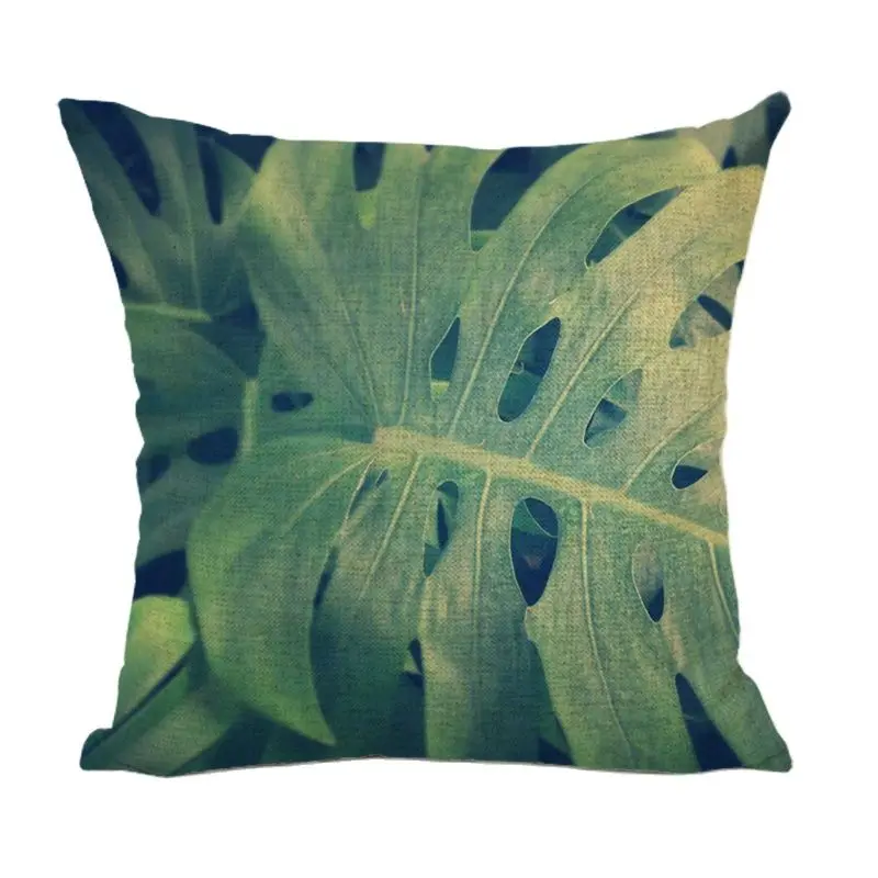 Тропические Botany Подушка 45 см пальмовый лист качели &quotСолнечный свет&quot чехол