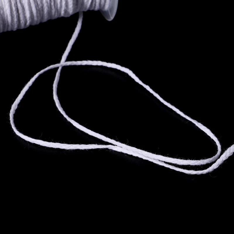 

61m/2401.57inch Premium Spool Cotton Braid Candle Wick Core For DIY Oil Lamps Candle Making Supplies Durable Wholesale Free Ship