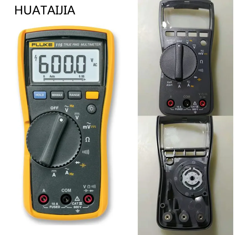 Funda frontal Fluke115 usada para Fluke 115, cubierta frontal Fluke 115, no un mult&iacute;metro-0