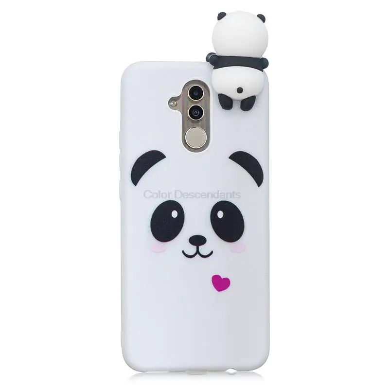 Чехол для Huawei Mate 10 20 Lite мягкий силиконовый чехол с 3D пандой P10 P20 P8 P9 2017 Honor 8 9 |