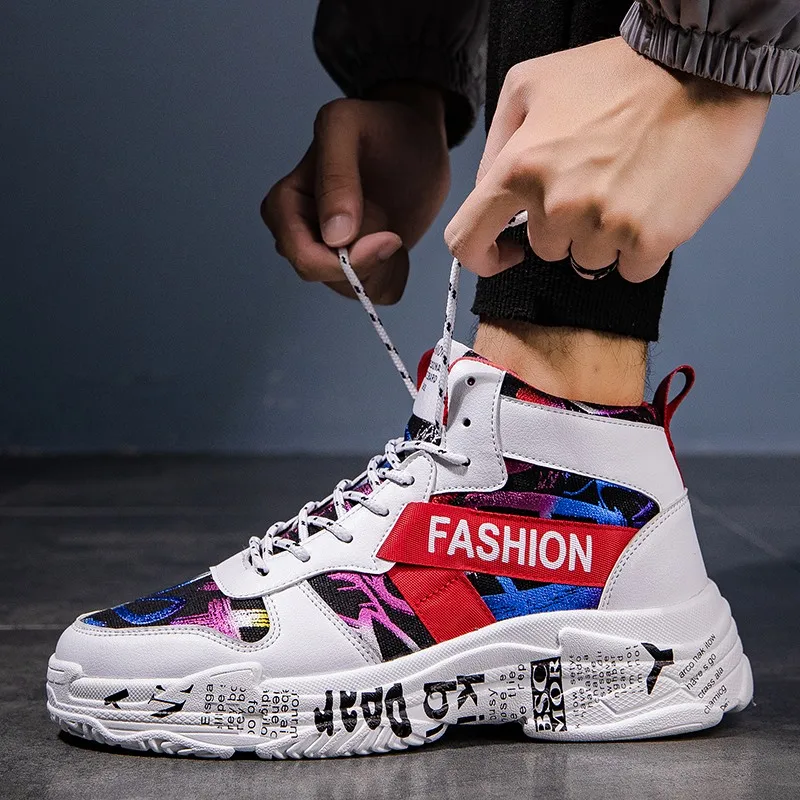 

Shoe Sneaker Men Comfortable PU Leather Trainers Sports Shoes Male Light Running Shoes For Men Size 45 Zapatillas Deporte Hombre
