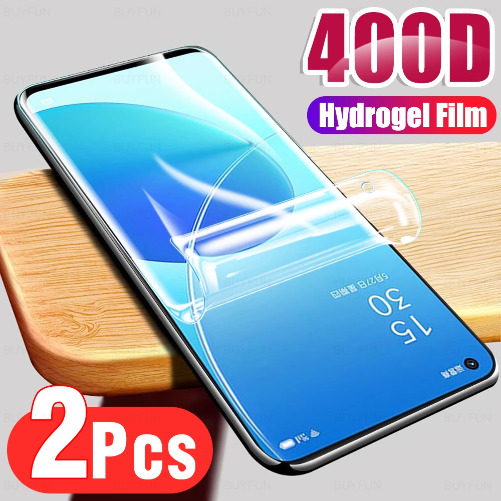 

2 предмета в комплекте, полный Чехол Мягкий гидрогель пленка для OPPO Рено 6 Pro Plus 5G Экран защита для Reno6 6Pro 6Pro + 6,55 "2021 пленка не Стекло