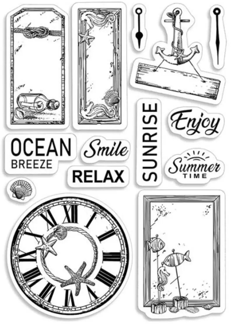 

Задний прозрачный штамп прозрачная печать для DIY скрапбукинга/изготовления карт c648