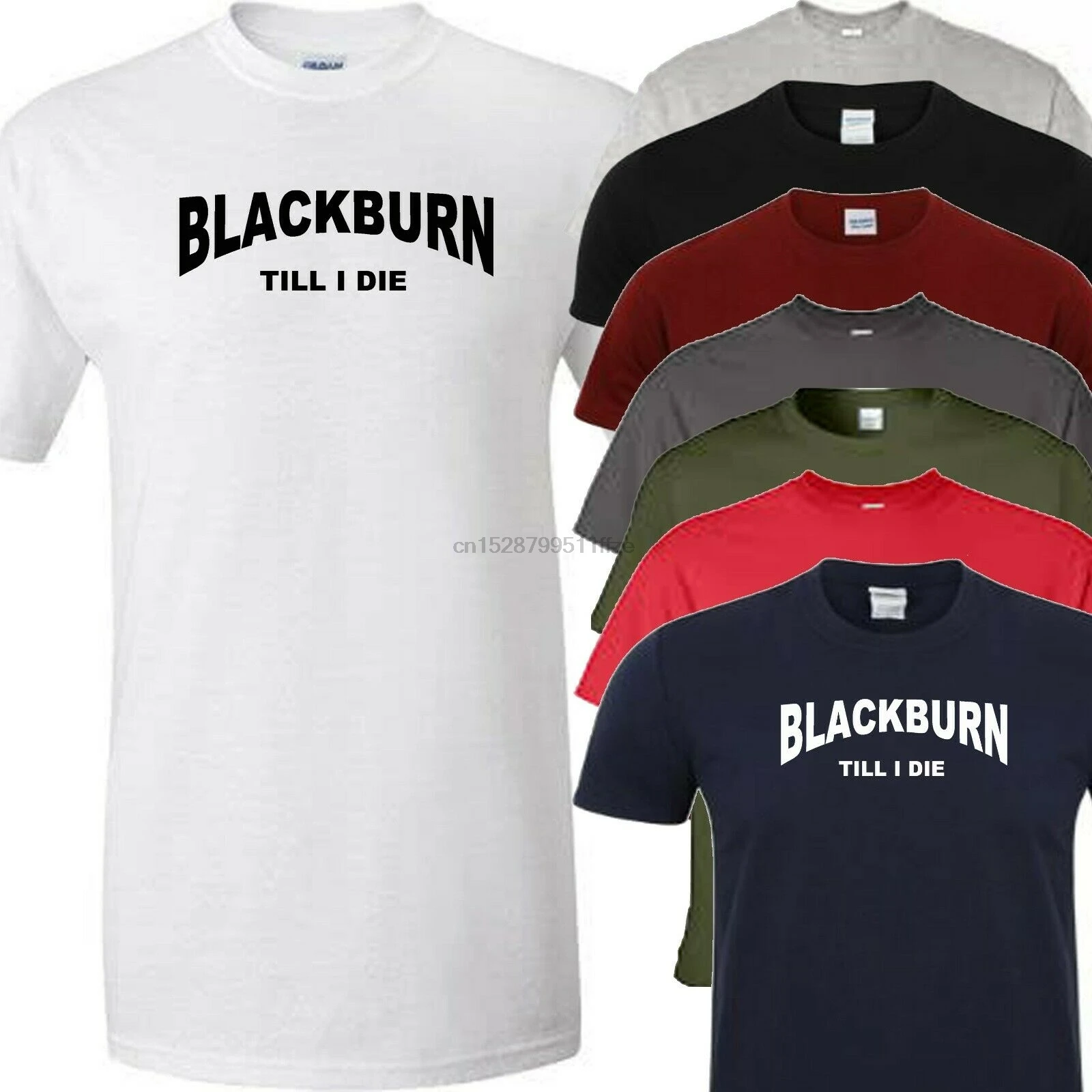 Blackburn Till I Die Football T Shirt |