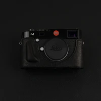 handmade genuine leather camera case half body for leica me240 m240 m240p md m262 m typ262 mm typ246